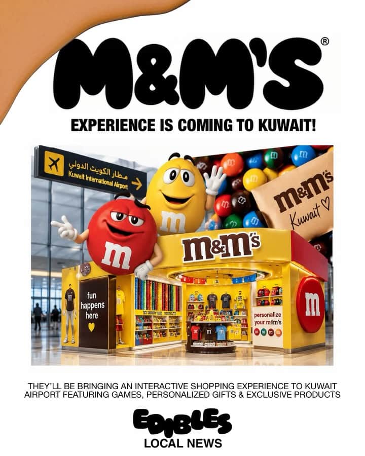 M&M's Interactive Store Coming to Kuwait Airport image 1
